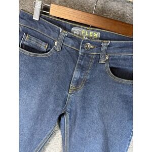 Southpole Flex‎ The Movement Jeans Dark Wash Girls Size 12 Stretch Denim 28x25